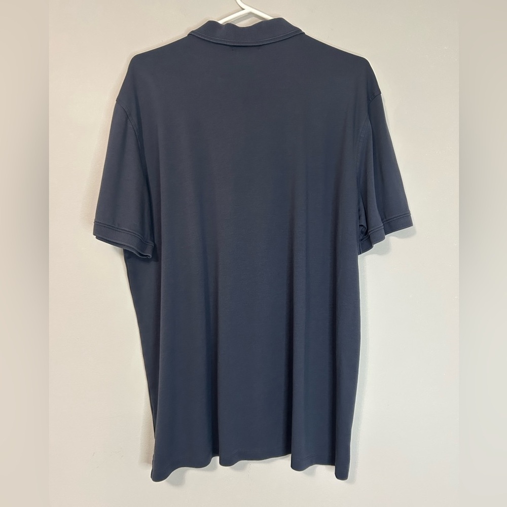 Men’s Calvin Klein Blue Polo Shirt Short Sleeve, Size XL - Picture 4 of 4